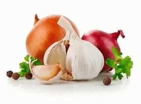 Cleaned with onion and garlic